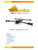 Lynxmotion HQuad500 Assembly Manual preview