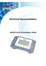 Lynxspring KANEsys JENE-PCLCD-R Installation Manual preview