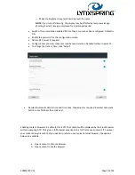 Preview for 10 page of Lynxspring TSD7 User Manual