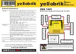 LYNXTechnik yellobrik CQS 1441 Quick Reference preview