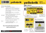 LYNXTechnik yellobrik OBD 1510 E Quick Reference preview