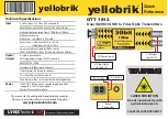 Предварительный просмотр 1 страницы LYNXTechnik Yellobrik OTT 1812 Quick Reference