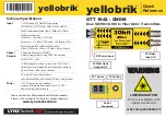 Preview for 1 page of LYNXTechnik Yellobrik OTT 1842 Quick Reference