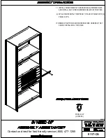 Предварительный просмотр 5 страницы Lyon Workspace 2000 Series Assembly Manual