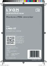 Lyon LMK6-ST User Instructions предпросмотр