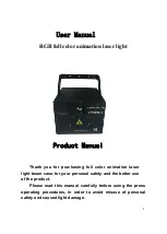 Lypeak LY-RGBW01-3 User Manual предпросмотр