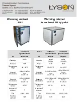 Preview for 2 page of LYSON W204100A Manual