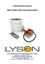 LYSON W4077 Instruction Manual предпросмотр