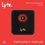 Preview for 1 page of Lyte Cube480 Instruction Manual