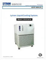 Lytron LCS20 Series User Manual предпросмотр