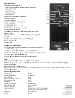 Preview for 3 page of LyxPro SPA-12 User Manual