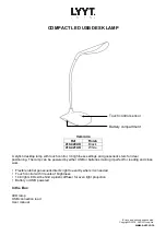 Предварительный просмотр 1 страницы Lyyt 410.420UK Quick Start Manual