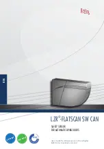 LZR FLATSCAN SW CAN User Manual предпросмотр