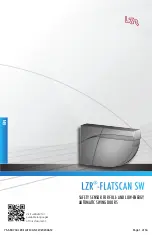 Предварительный просмотр 1 страницы LZR FLATSCAN SW Manual