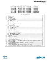 M/A-Com 19D902797G10 Maintenance Manual preview