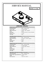 Предварительный просмотр 5 страницы M-Audio AIR 192/4 Service Manual