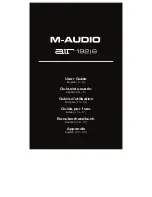 Preview for 1 page of M-Audio AIR 192/6 User Manual