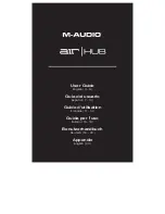 M-Audio AIR Hub User Manual предпросмотр