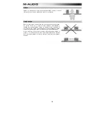 Preview for 8 page of M-Audio AV32 User Manual