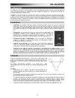 Предварительный просмотр 7 страницы M-Audio AV42 User Manual