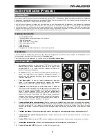 Предварительный просмотр 9 страницы M-Audio AV42 User Manual