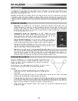 Предварительный просмотр 10 страницы M-Audio AV42 User Manual