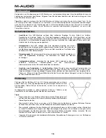 Предварительный просмотр 16 страницы M-Audio AV42 User Manual