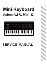 M-Audio Axiom A.I.R. Mini 32 Service Manual preview