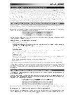 Preview for 13 page of M-Audio Axiom AIR 25 User Manual