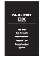 M-Audio BX User Manual предпросмотр