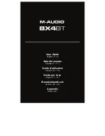 M-Audio BX4BT User Manual предпросмотр