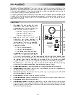 Предварительный просмотр 4 страницы M-Audio BX5 D2 User Manual