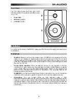 Предварительный просмотр 5 страницы M-Audio BX5 D2 User Manual