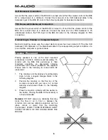 Предварительный просмотр 6 страницы M-Audio BX5 D2 User Manual