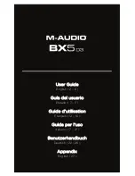 Предварительный просмотр 1 страницы M-Audio BX5 D3 User Manual