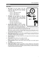 Предварительный просмотр 3 страницы M-Audio BX5 D3 User Manual