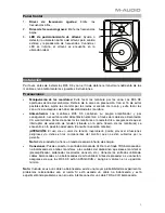 Предварительный просмотр 9 страницы M-Audio BX5 D3 User Manual