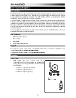 Предварительный просмотр 3 страницы M-Audio BX8 Carbon User Manual