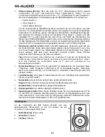 Предварительный просмотр 20 страницы M-Audio BX8 Carbon User Manual