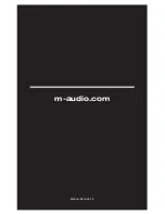 Предварительный просмотр 24 страницы M-Audio BX8 Carbon User Manual