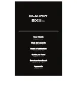 Предварительный просмотр 1 страницы M-Audio BX8 D3 User Manual