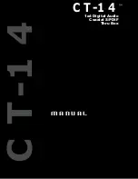 M-Audio CT-14 Manual preview