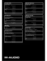 Preview for 77 page of M-Audio DCP-200 User Manual