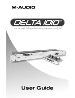 Preview for 1 page of M-Audio Delta 1010 User Manual