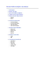 Preview for 1 page of M-Audio Firewire Audiophile User Manual