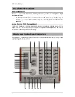 Preview for 2 page of M-Audio iContro User Manual