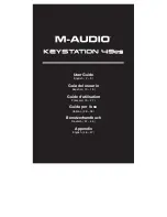 M-Audio Keystation 49es User Manual preview