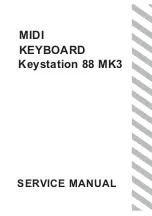 Предварительный просмотр 5 страницы M-Audio Keystation 88 MK3 Service Manual