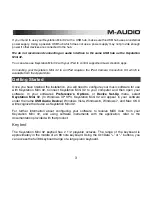 Preview for 3 page of M-Audio Keystation Mini 32 Quick Start Manual