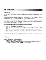 Preview for 6 page of M-Audio Keystation Mini 32 Quick Start Manual